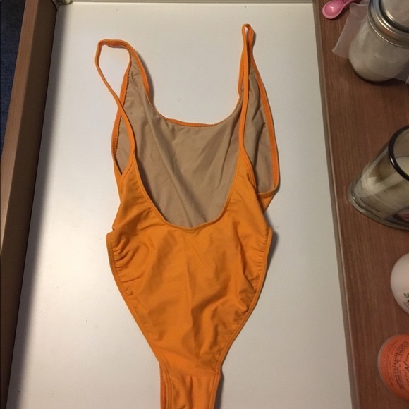 American apparel orange one piece 🍊 - Picture 2 of 2